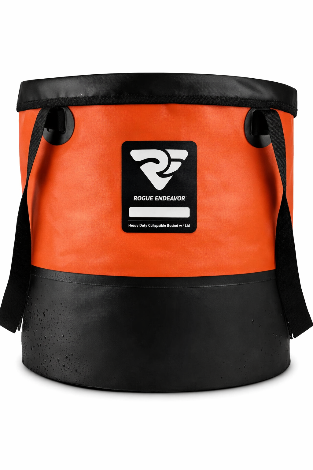 Collapsible 5-Gallon Bucket with Sealed Lid — Marine-Grade TPU