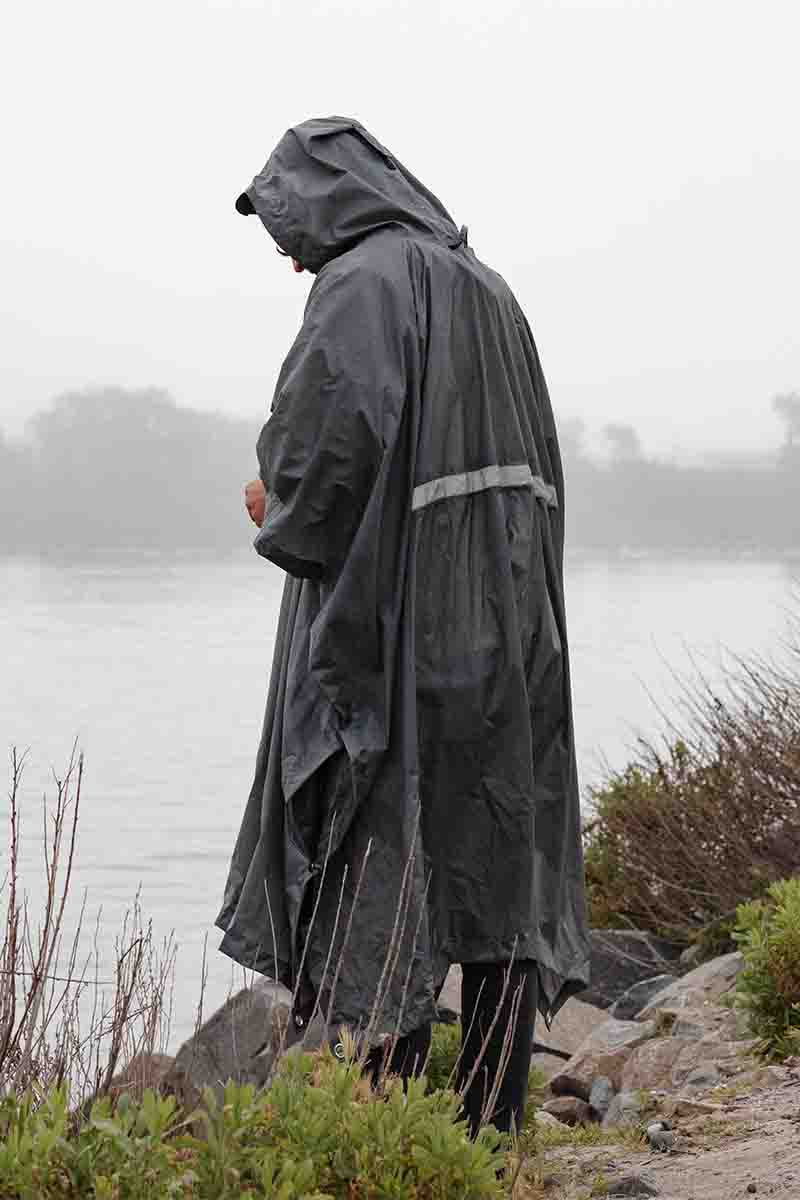 New Hooded Poncho
