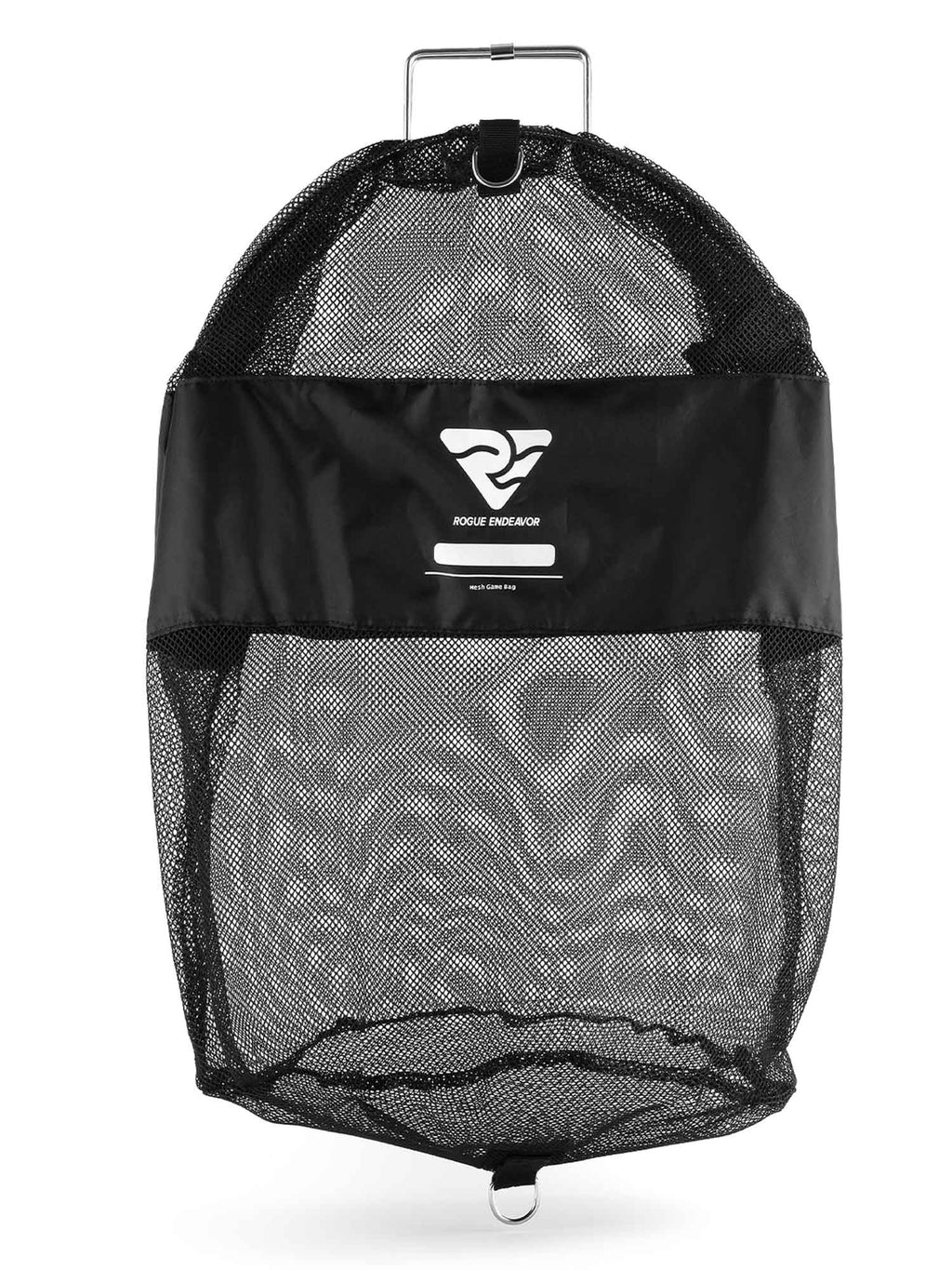 Rogue Endeavor Mesh Fish Bag with one-hand locking lever for spearfishing kayak and lobster