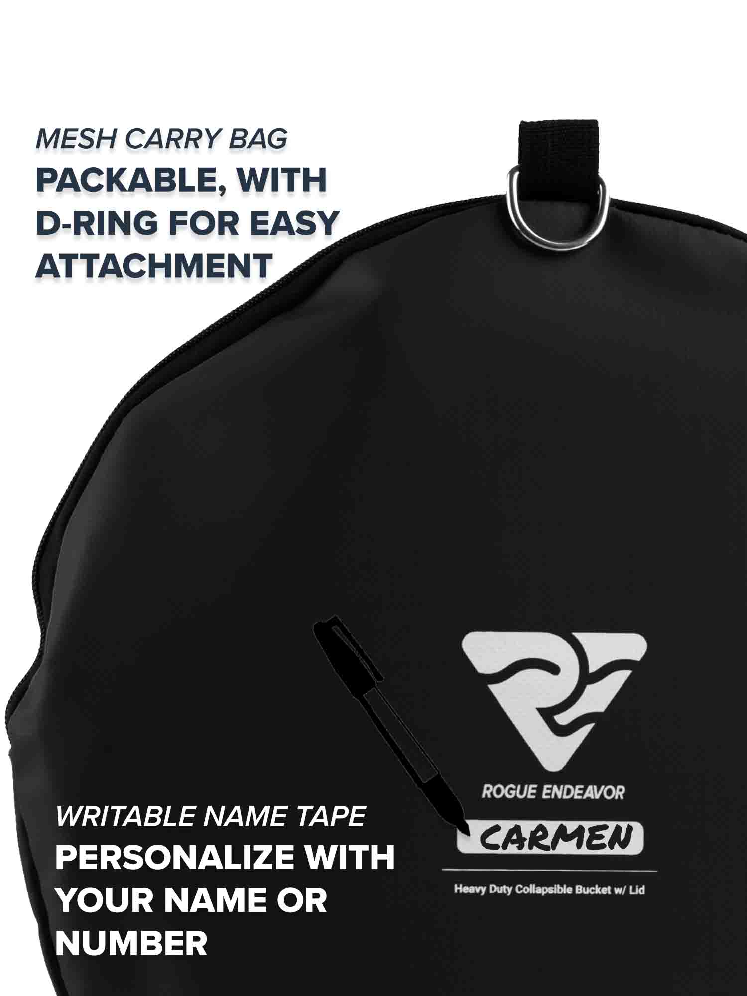 Collapsible 5-Gallon Bucket lifestyle shot