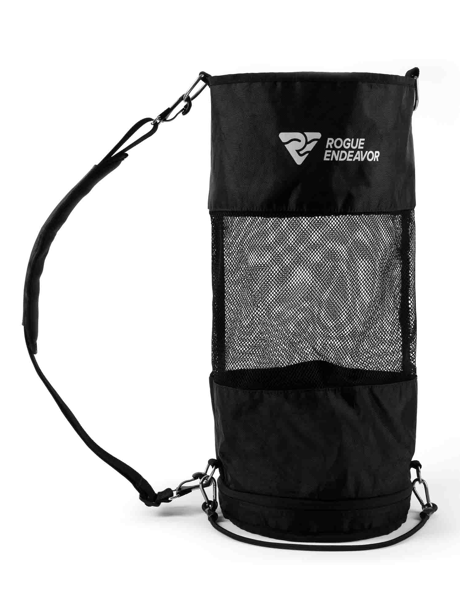 Rogue Endeavor Collapsible Free Dive Bag tall mesh design for long fins
