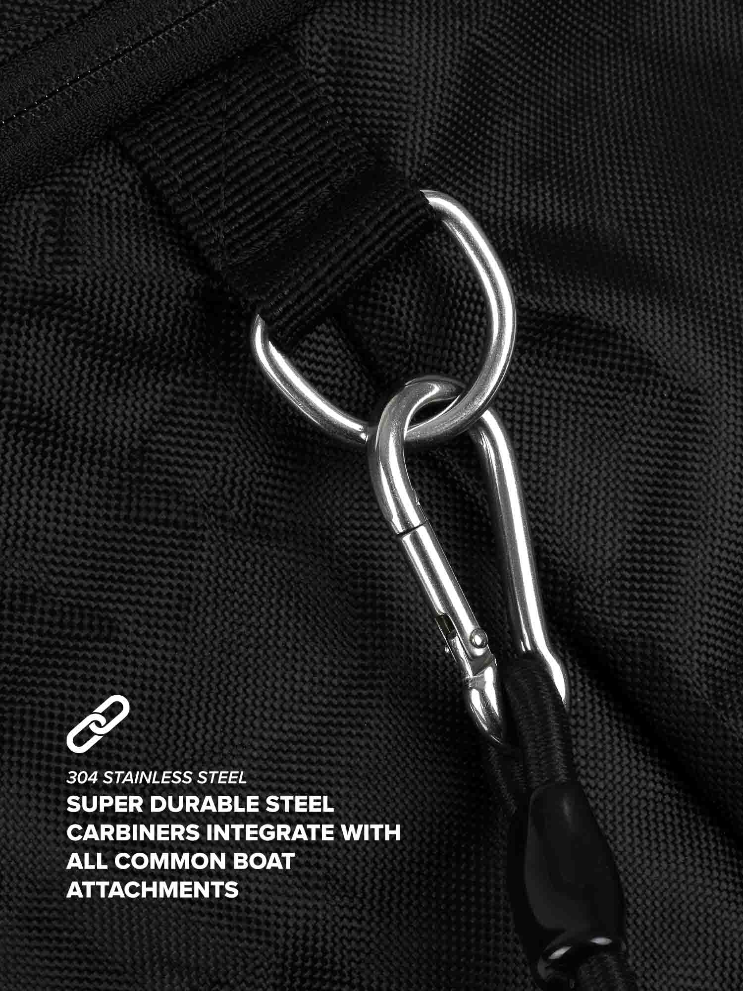 Collapsible Free Dive Bag stainless D-rings