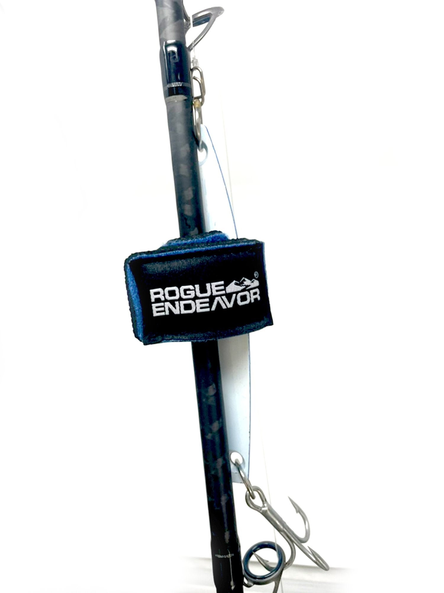 Fishing Rod Wraps color options Black and Blue
