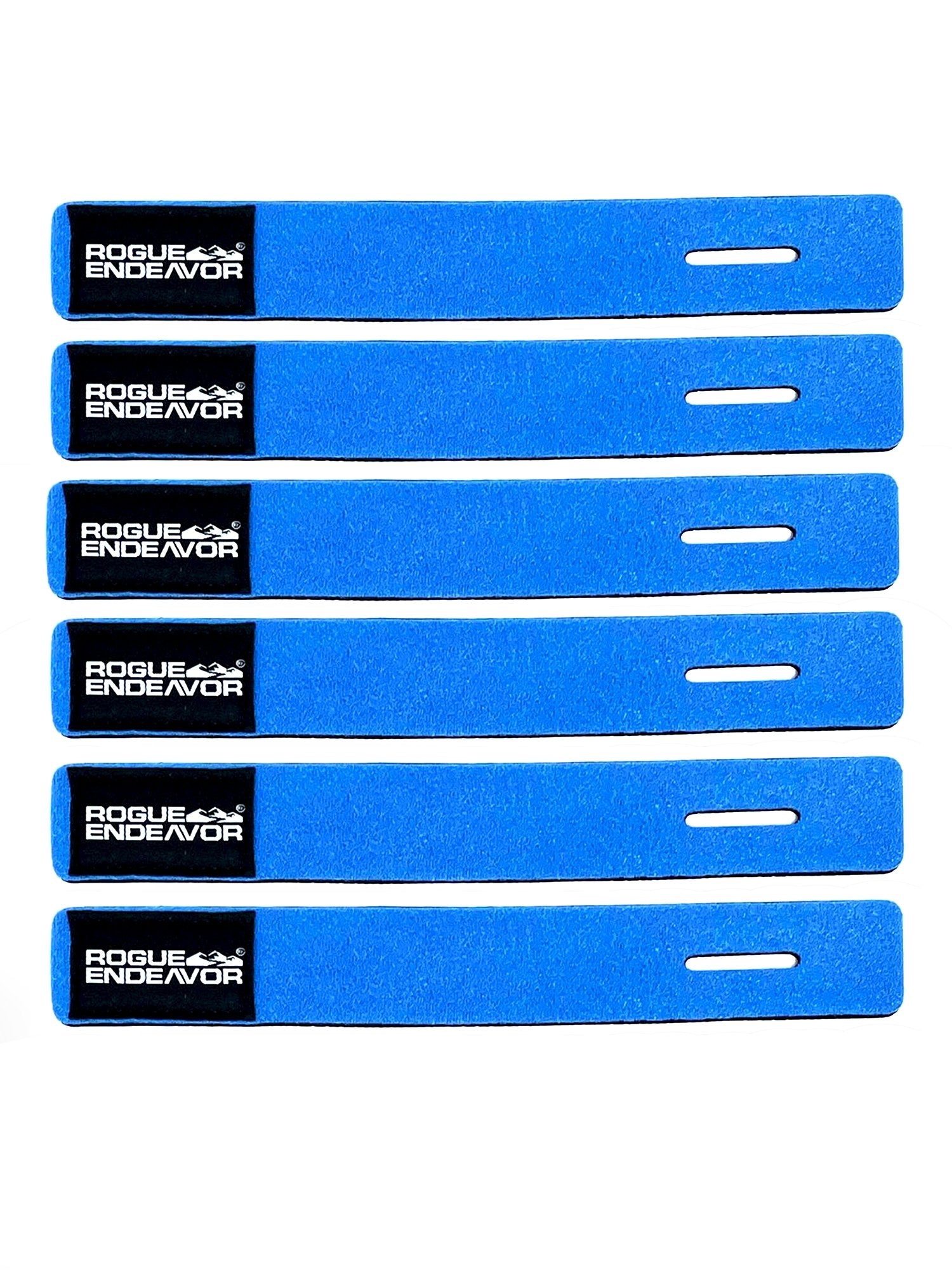 Fishing Rod Wraps holding two-piece rod