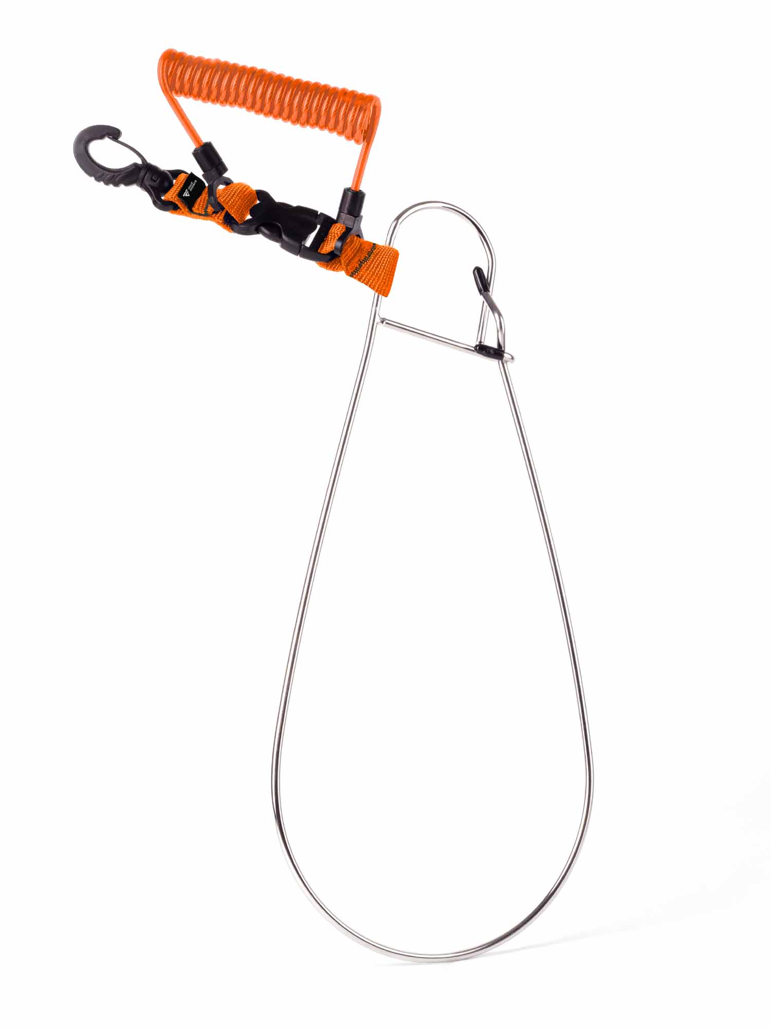 Rogue Endeavor Heavy Duty Fish Stringer with stainless clip and TPU-coated steel-core lanyard