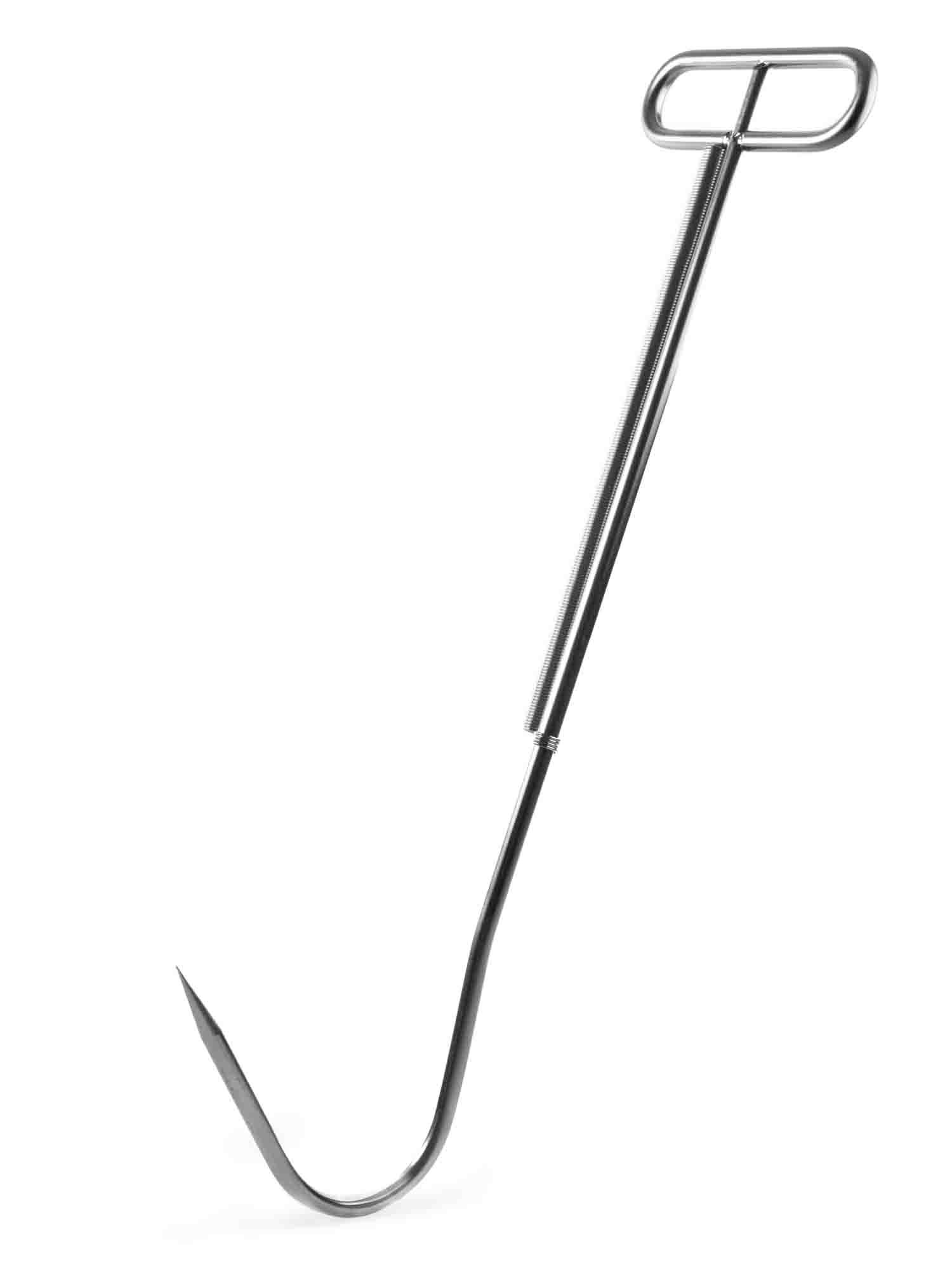 Heavy Duty Kayak Gaff Hook ergonomic stainless T-handle