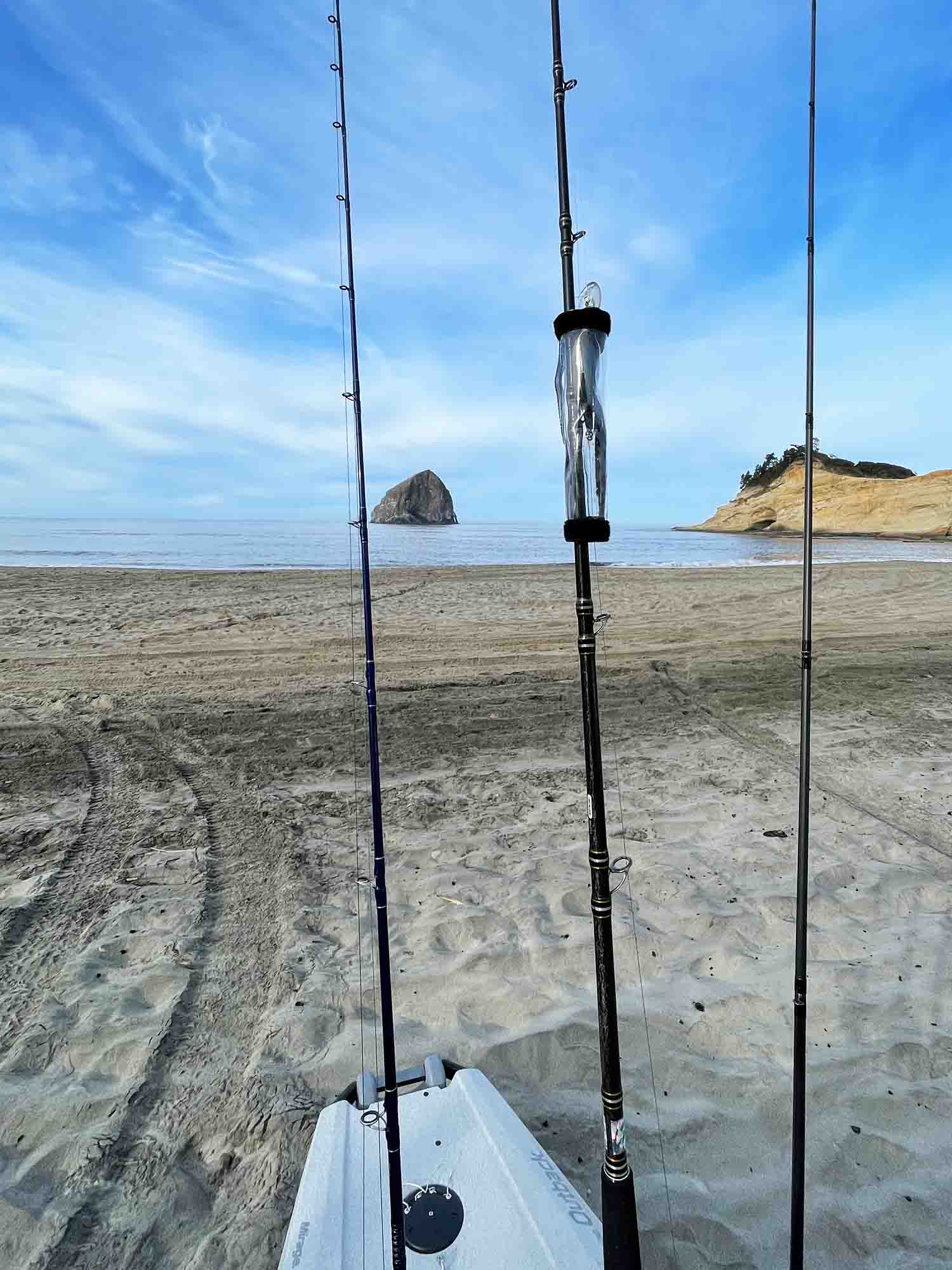 Heavy Duty Lure Wraps on rigged rod