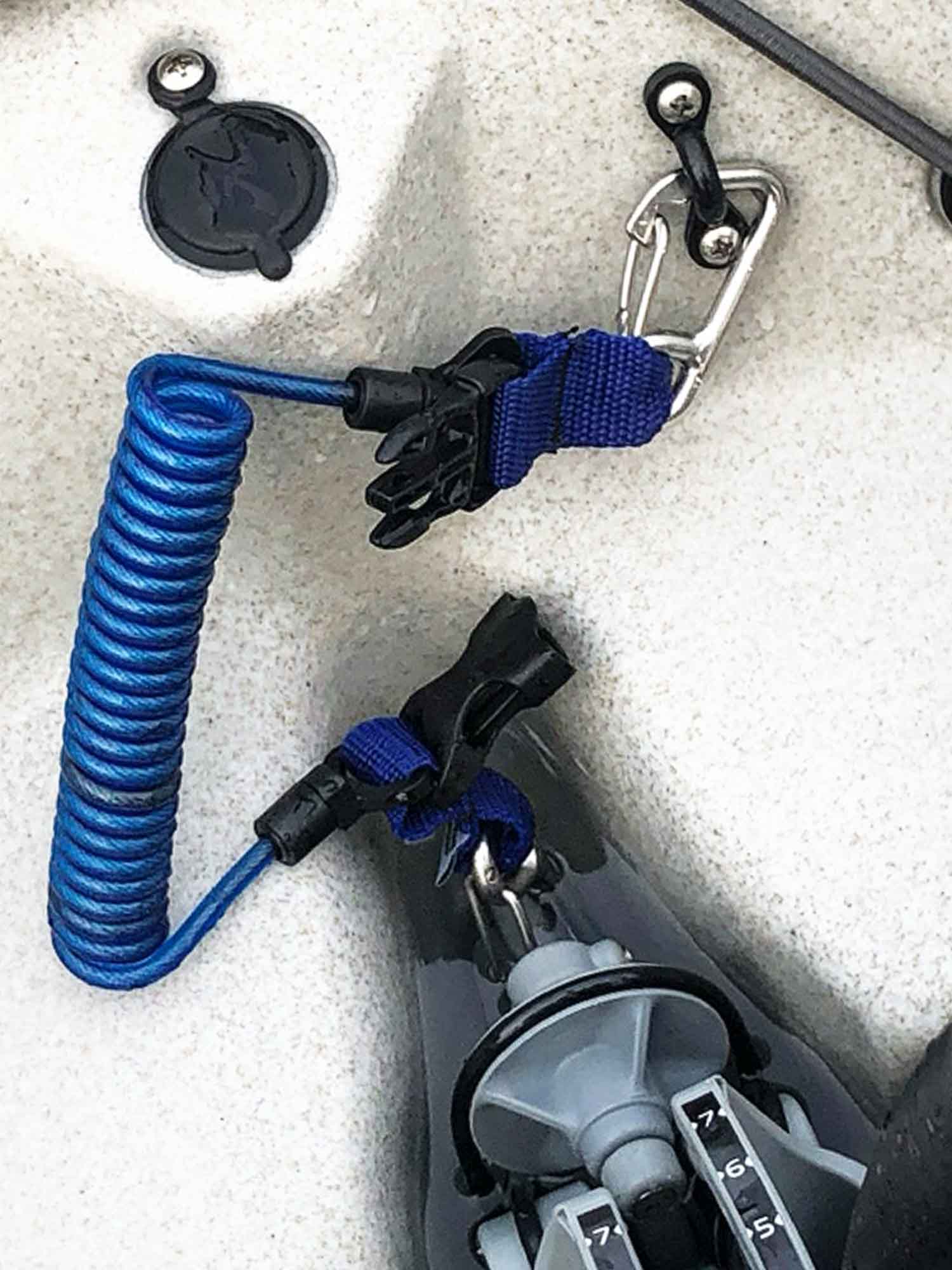 Heavy Duty Gear Lanyard 304 stainless clip detail
