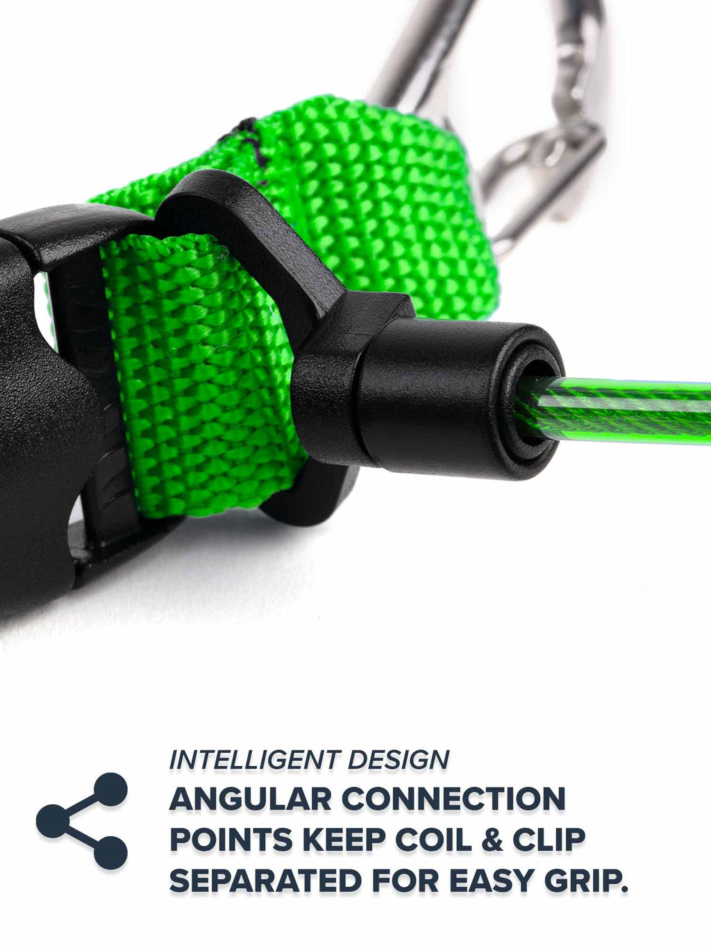 Heavy Duty Gear Lanyard nylon webbing detail