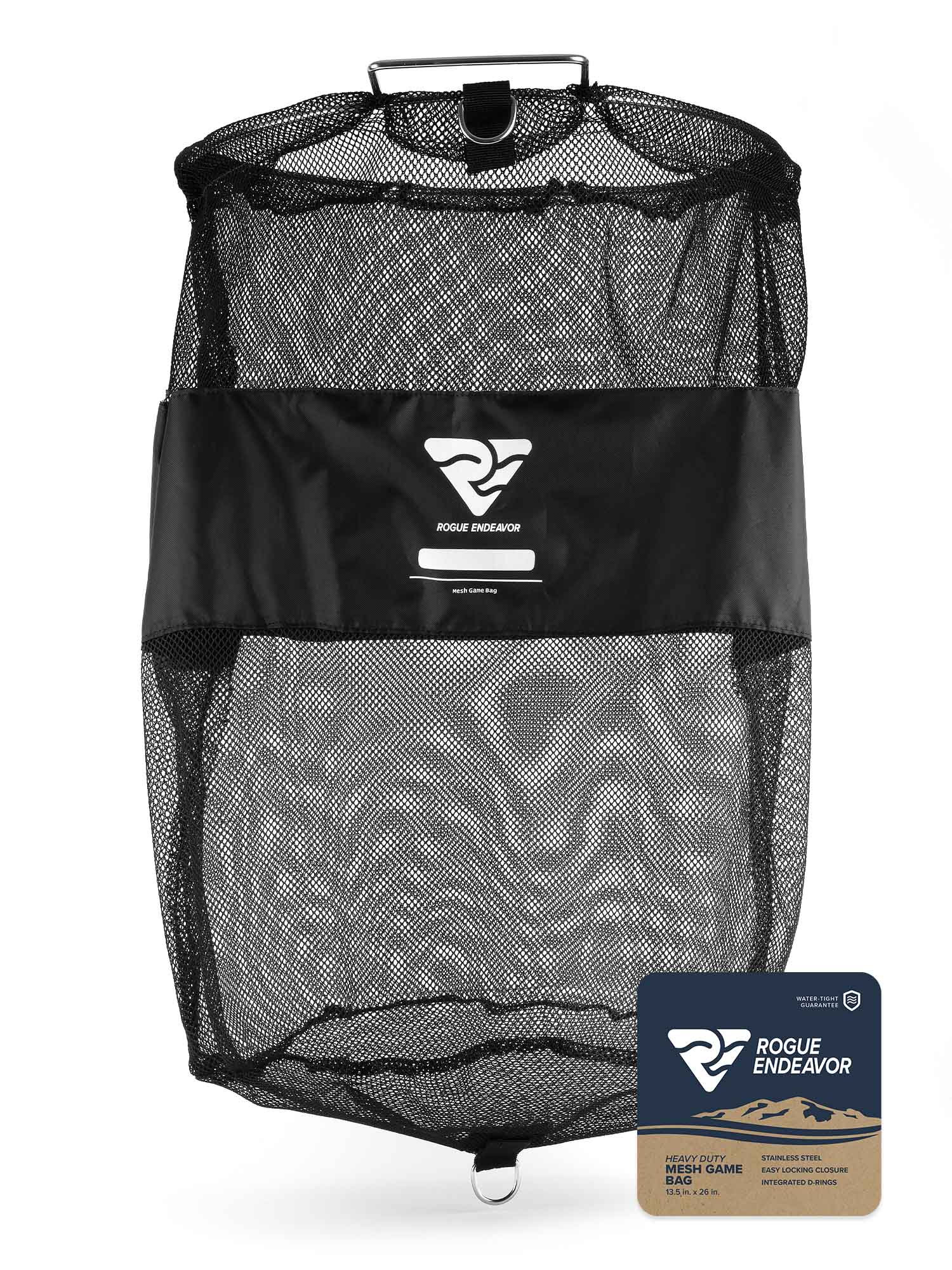 Mesh Fish Bag dual stainless D-rings