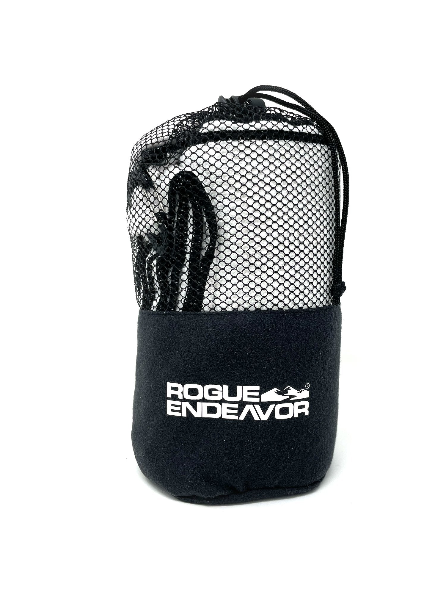 Rogue Endeavor Microfiber Fishing Towel Set 3-pack with carabiners and mesh storage bag