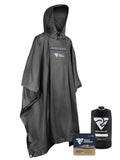 Rogue Endeavor Hooded Rain Poncho military-grade waterproof nylon with phone pocket