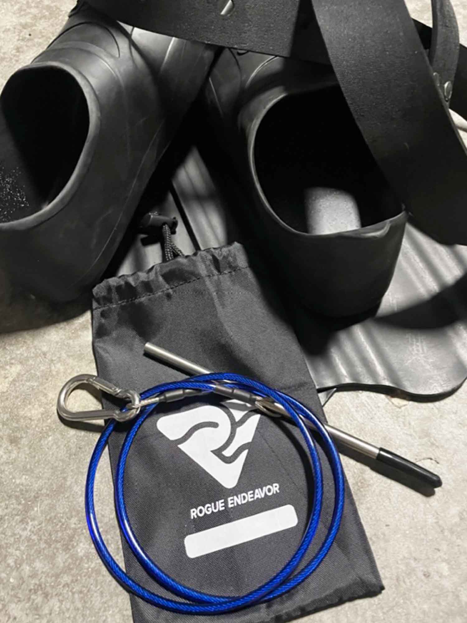 Spearfishing Stringer in free dive use