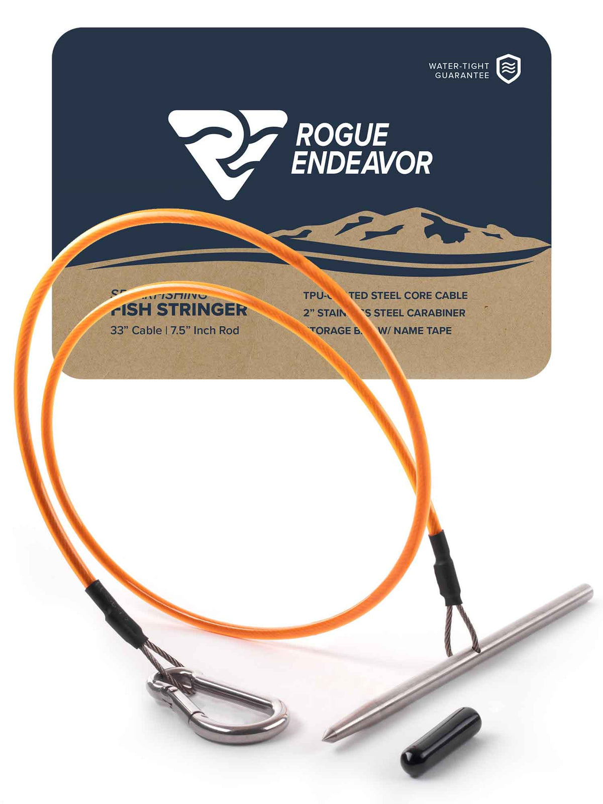 Spearfishing Stringer 33 Steel Core Lanyard – RogueEndeavor