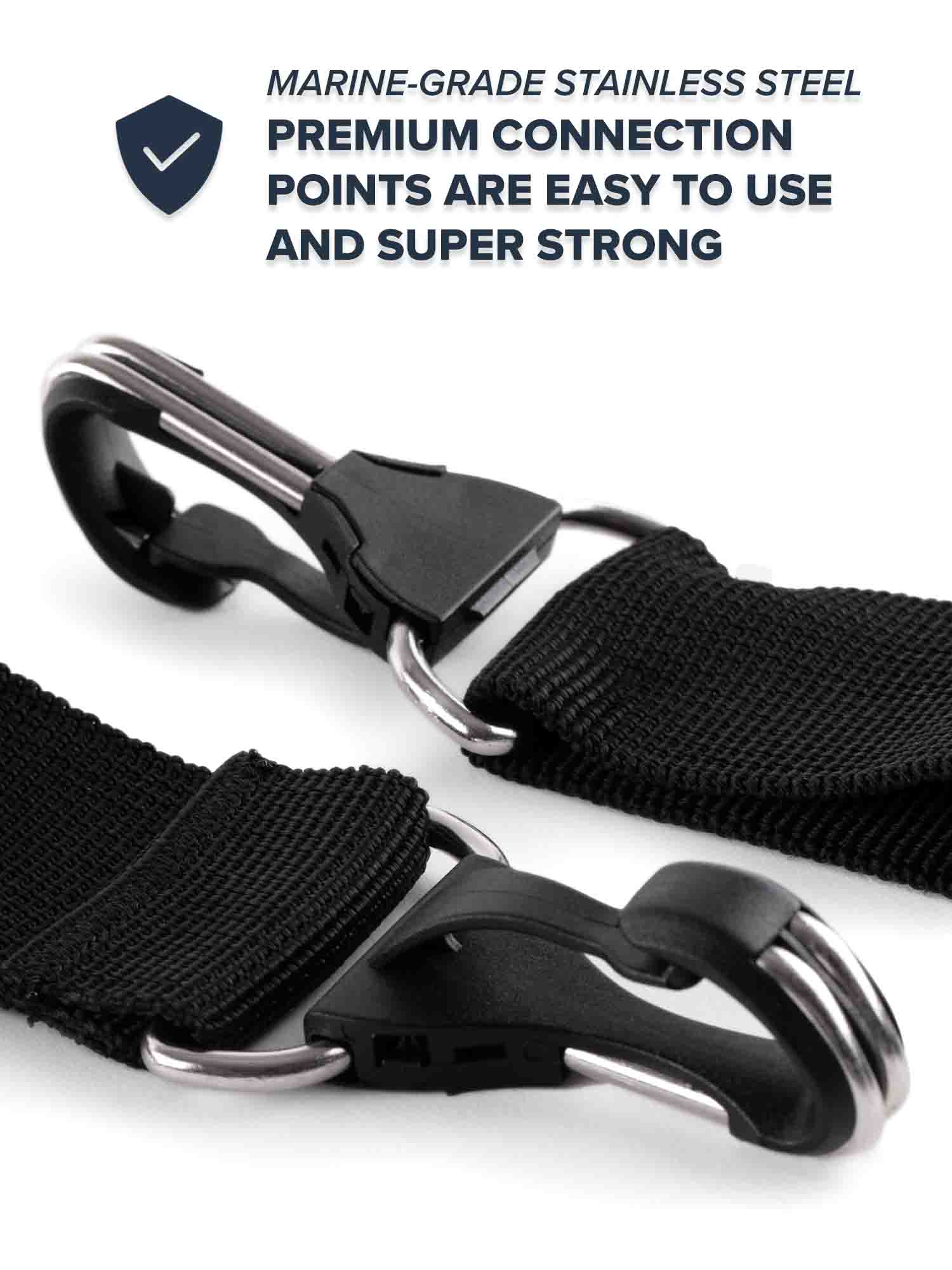 SUP Carry Straps integrated paddle handle