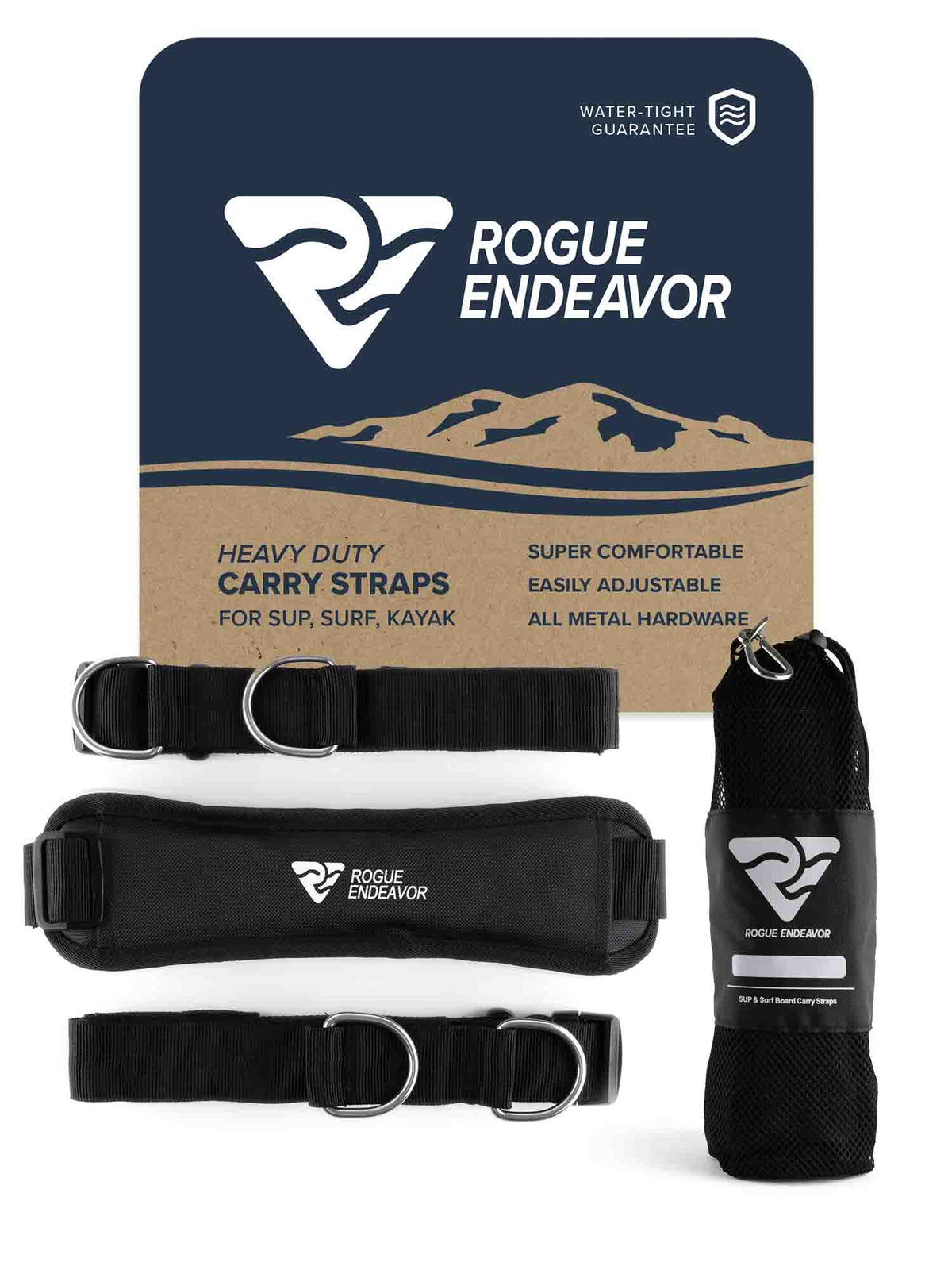 Stand Up Paddle Board Carry Straps - RogueEndeavor