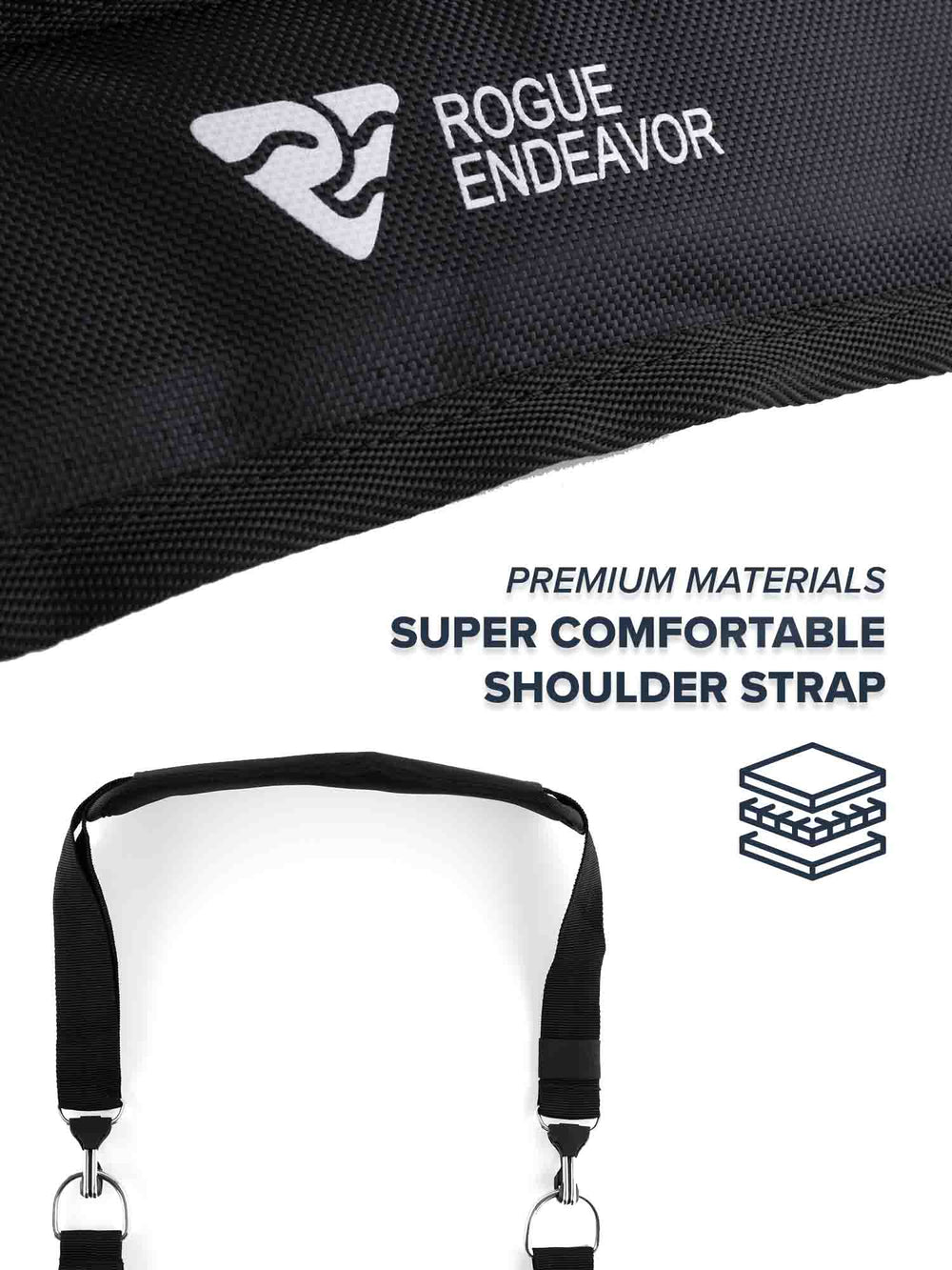 Stand Up Paddle (SUP) Board Carry Straps Rogue Endeavor