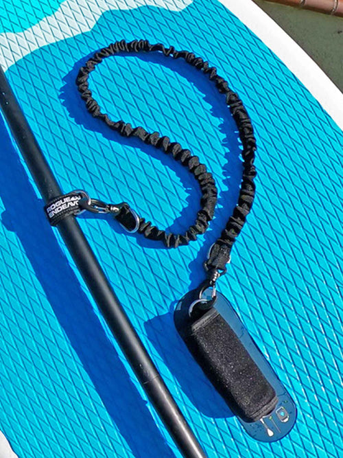 Stretch Paddle Leash D-ring detail