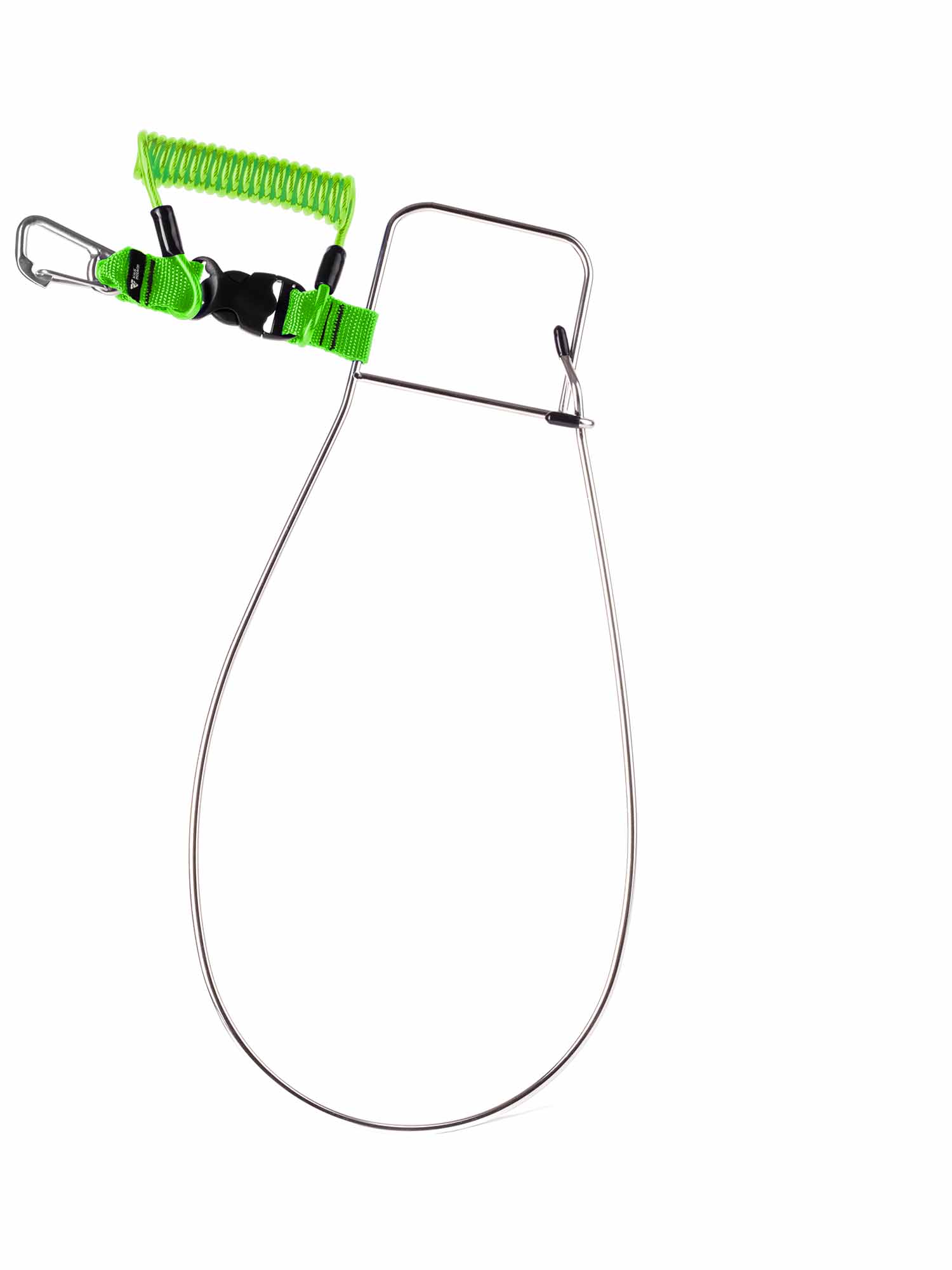 Ultra Duty Fish Stringer attached to crate D-ring